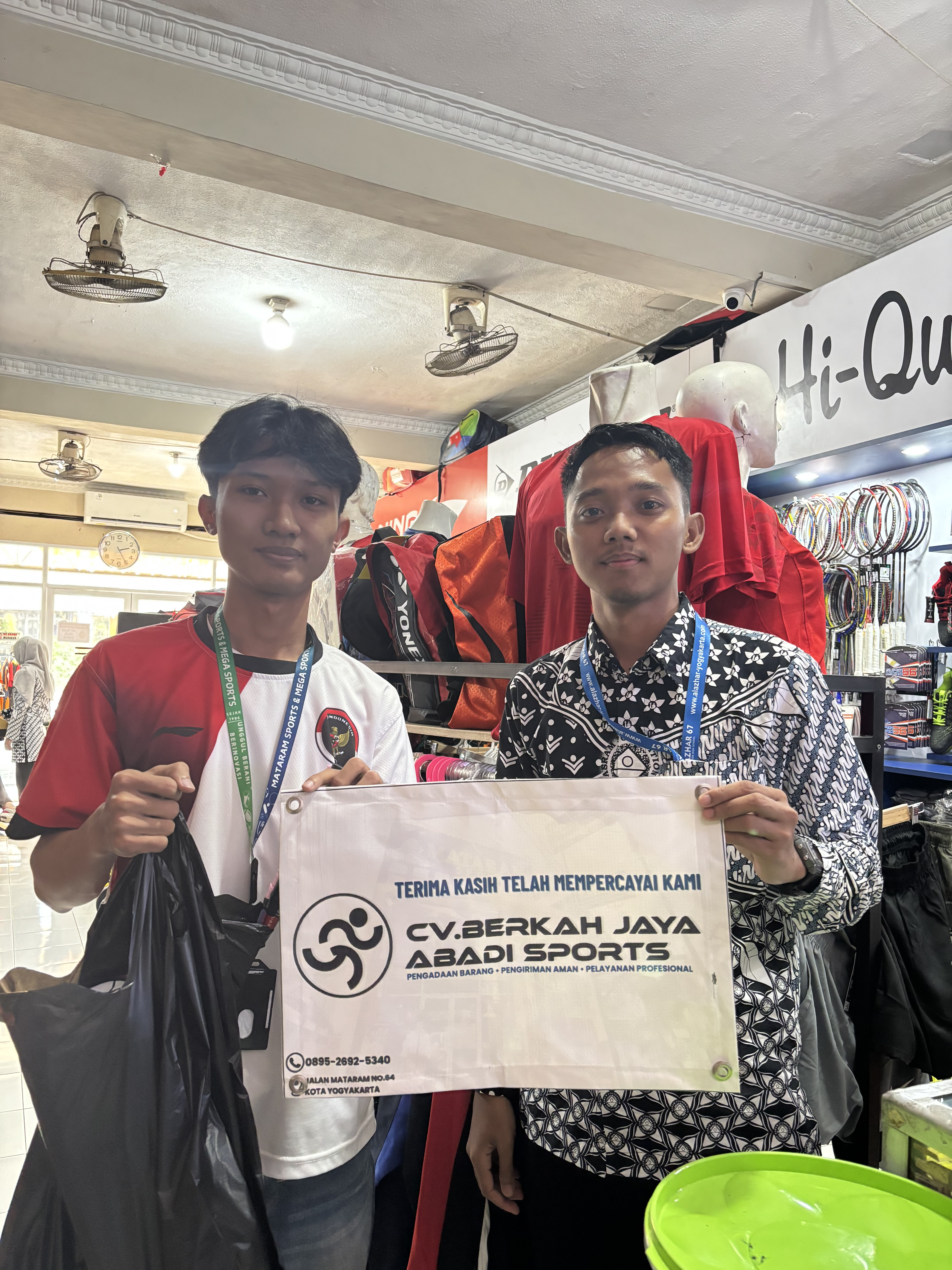 Dokumentasi pelanggan Al-Azhar Yogyakarta